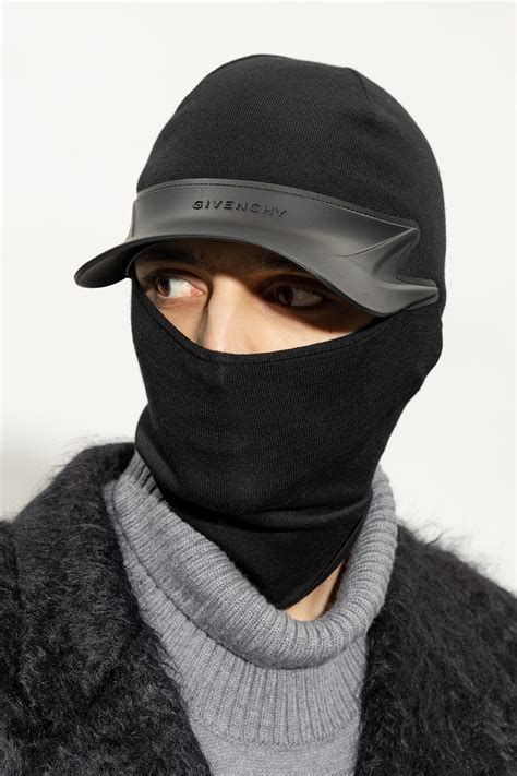 givenchy hat grey|Givenchy balaclava.